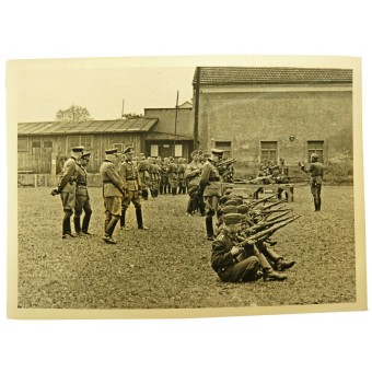 Polizei at the shooting training. Espenlaub militaria